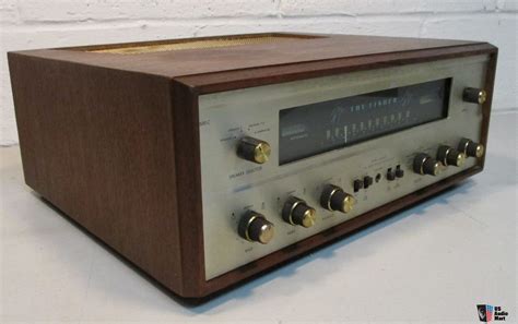 Fisher 500c Vintage Stereo Tube Fm Receiver W Wood Case Photo 2311707