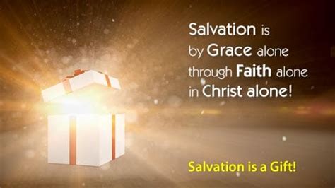 Is Salvation By Grace Through Faith Alone Neverthirsty