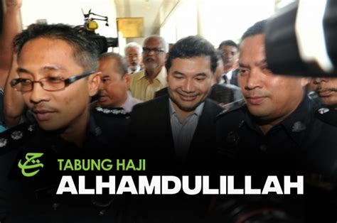 Bonus (hibah) tahunan th (1.25%). Tabung Haji: Alhamdulillah | Rafizi Ramli