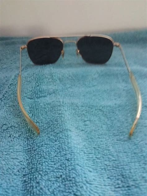 vintage american optical ao 12k gf 5 1 2 pilot aviator sunglasses authentic ebay