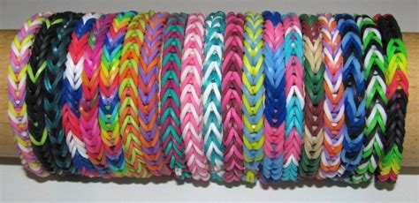 Son Muchas Combinaciones Pulseras De Ligas Pulseras Colores