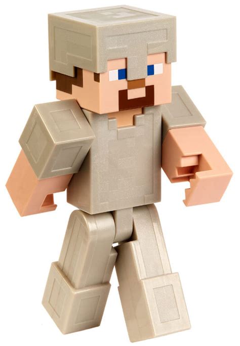 Minecraft Steve In Iron Armor 12 Inch Action Figure Toys R Us Canada