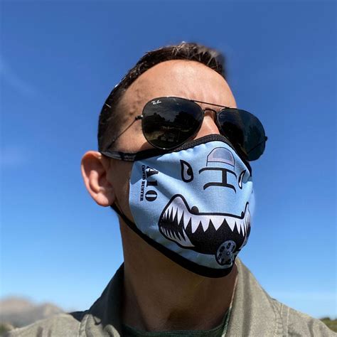 A 10 Warthog Face Mask From Sportys Wright Bros Collection
