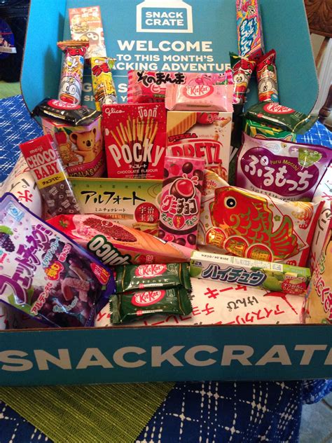 My kids just starting getting a snack crate each month and this was