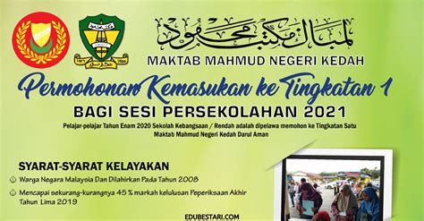 Untuk makluman, permohonan sbp tingkatan 4 2018 baru sahaja dibuka 13 november lepas. Permohonan Kemasukan Ke Tingkatan 1 Maktab Mahmud Negeri ...