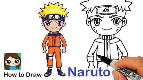 How To Draw Draw So Cute Naruto Step By Step Tutorial