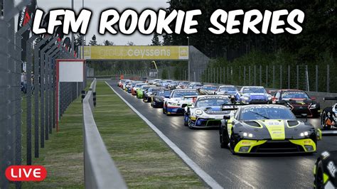 LIVE Assetto Corsa Competizione LFM Rookie Series Zolder YouTube