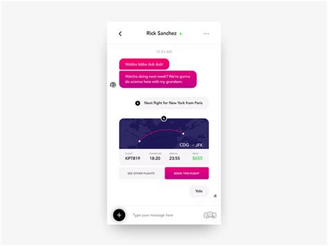 Daily Ui Challenge 13 Direct Messaging By Guillaume Parra On Dribbble