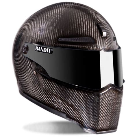 Bandit Alien 2 Motorcycle Helmet Carbon Fibre Bandit Helmets Uk