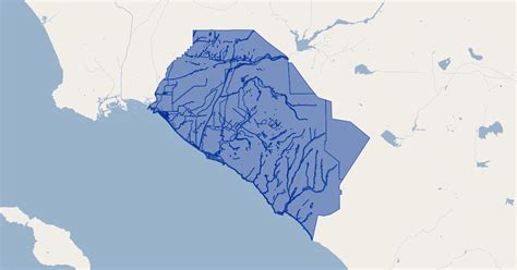 Orange County CA Floodplains GIS Map Data Orange County