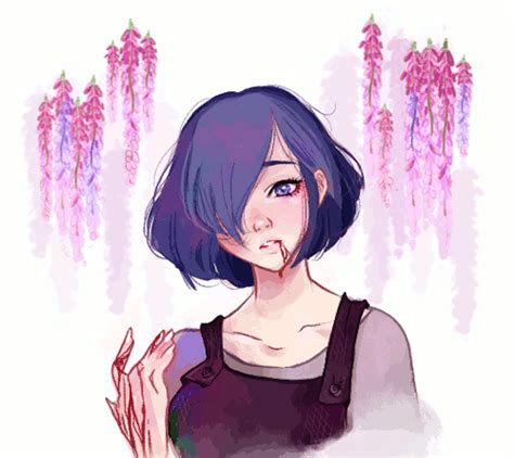 This didn't come out as i expected but touka isn't shown that much through :re (actually in less than 30 panels). touka on Tumblr