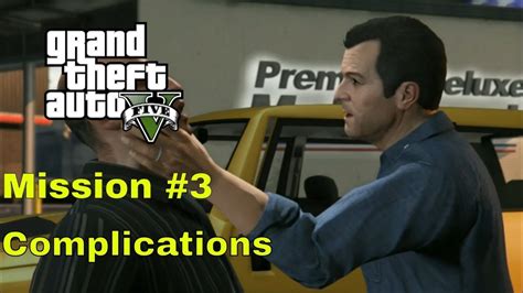 Gta V Mission 3 Complications Story Mod Mission Passed Youtube