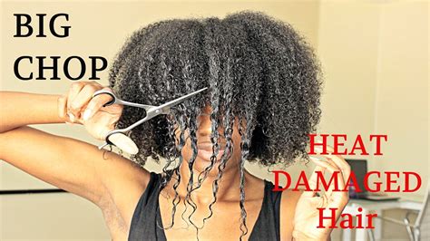 Big Chop 2016 On My Heat Damaged Hair Twingodesses Youtube