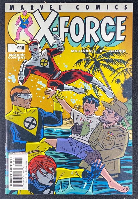 X Force 1991 118 Vfnm Mike Allred Cover