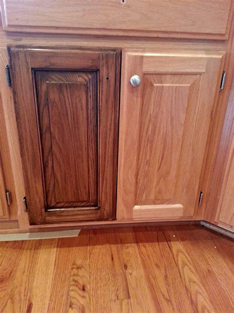 Restaining Kitchen Cabinet Doors Keepyourmindclean Ideas