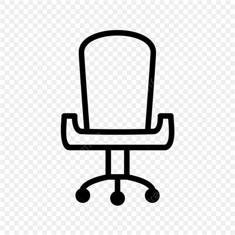 Vector Office Chair Icon Seat Chair Office Png And Vector With