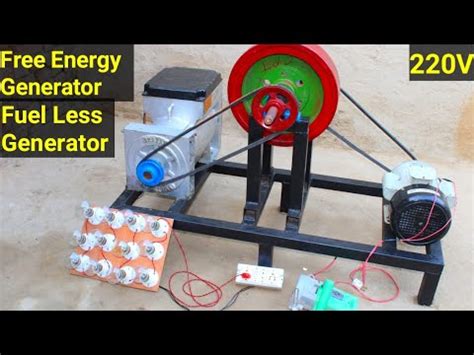 Make Free Energy Generator Vac With Kw Alternator Flywheel Free Energy Self Running