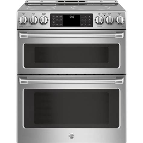 We did not find results for: GE Cafe 6.7 cu. ft. Slide-In Double Oven Electric Range ...