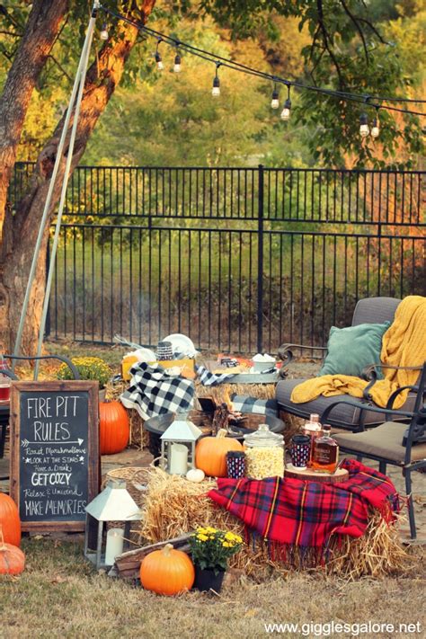 5 Ideas To Host A Fall Backyard Bonfire Party Giggles Galore