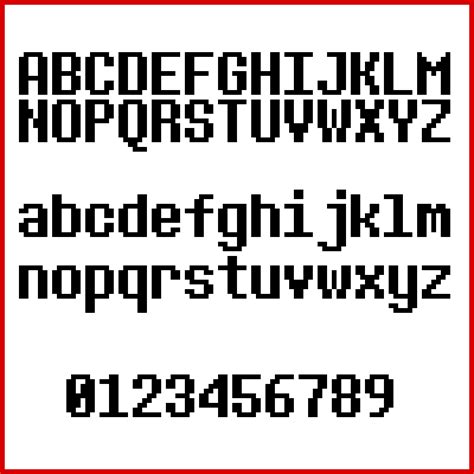 Undertale (font) test by 65supermario. Pixilart - 8 Bit Operator (Undertale Flavor Text) Gen ...
