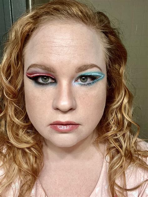 Dark Side Or Light Side I Used Some Of Your Cc To Copy An Old Trend Ccw R Makeupaddiction