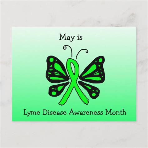 May Is National Lyme Disease Awareness Month Postcard