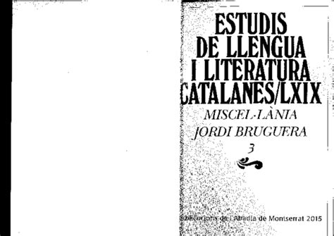Pdf Interferències Lingüístiques Entre Català I Castellà En El