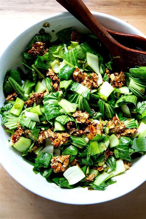 Cold Bok Choy Salad Health Food