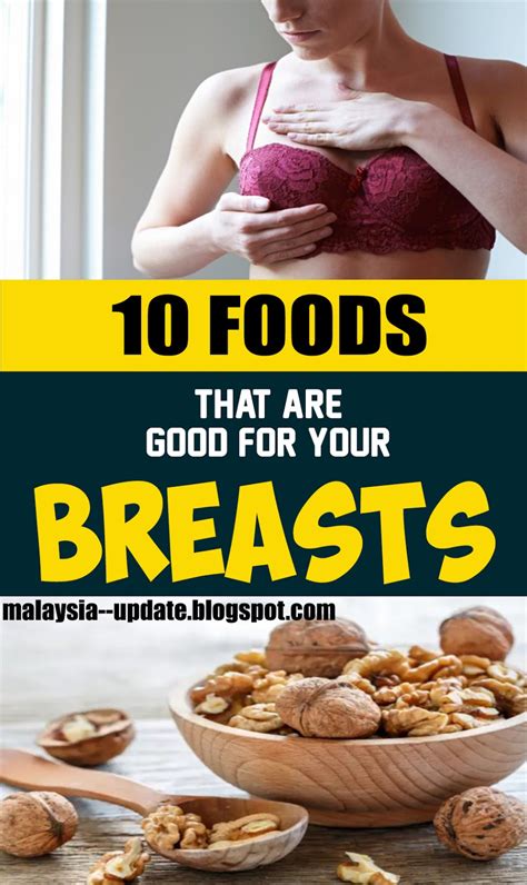 10 Foods For The Healthiest Breasts