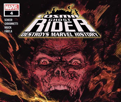 Cosmic Ghost Rider Destroys Marvel History 2019 4 Comic Issues