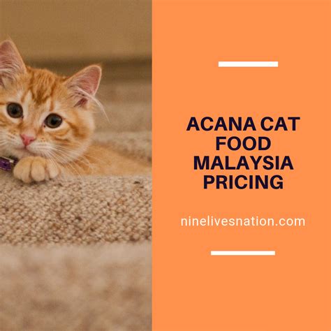Meat is an essential source of food for cats. Acana Cat Food Malaysia Pricing | Cat food, Cats, Cat reading