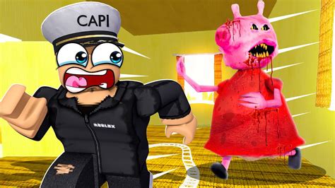 I Was Chased By Evil Peppa Pig In Roblox Youtube
