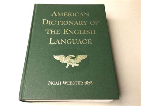 Details About Websters 1828 American Dictionary Of The