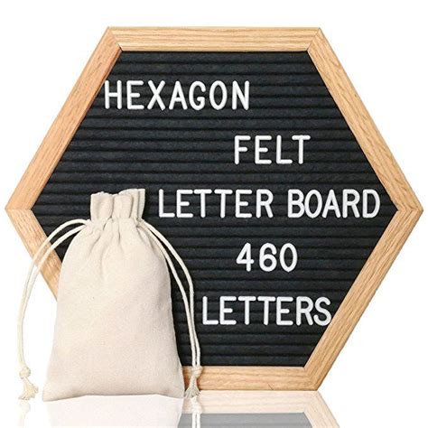 Letter Board Black Felt Letter Board 12 X 12 Inches Changeable Letter