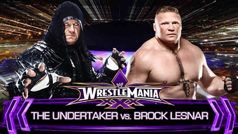 Wwe Wrestlemania 2014 Undertaker Vs Brock Lesnar Normal Full