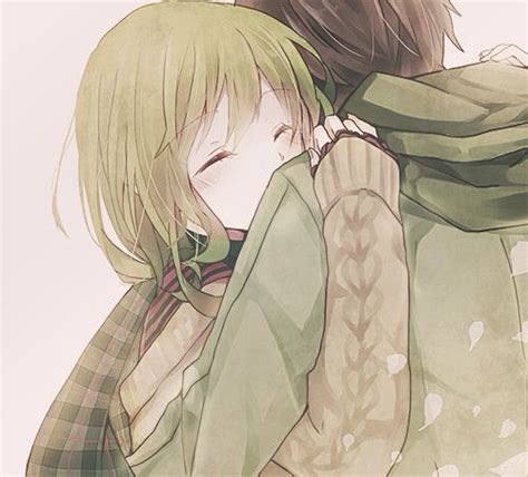 Anime Couple Sweet Hug Anime Hug Anime Anime Artwork