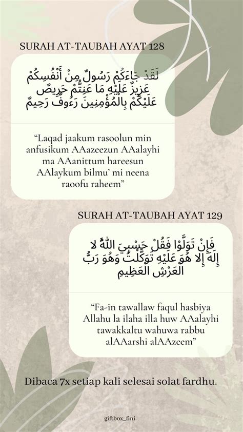 Surah At Taubah Ayat Surah At Taubah At Taubah Al Qur An 173880 Hot