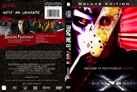 Friday The 13th Part X Jason X Movie Dvd Custom Covers Friday The