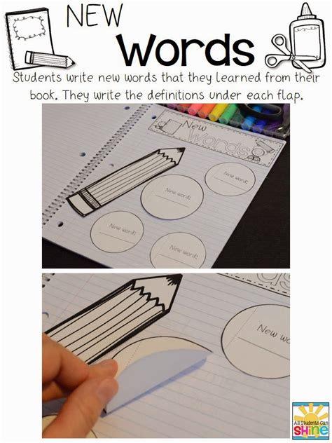 Interactive Reading Notebook All Students Can Shine