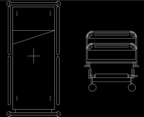 Hospital Bed Cad Block Dwg Drawing File Download The Cad File Now