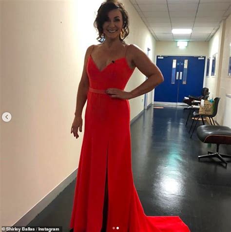Strictly S Shirley Ballas Ups The Glamour In Plunging Red Gown For