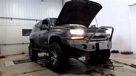 Lifted Trailblazer Ss On The Dyno Erikss Youtube