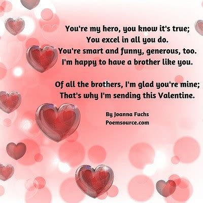 He may have been the first person to link the catholic saint valentine with romance, but today valentine's day is a time to show appreciation for family and friends as well. Family Valentine Poems For All Your Relatives