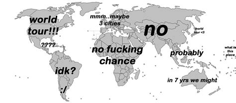 terrible maps on twitter when a band announces a world tour r7lvwhgoo1 twitter
