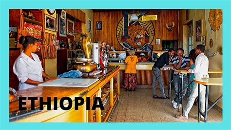 Ethiopia The World Famous Tomoca Coffee Shop ☕ In Addis Ababa Lets