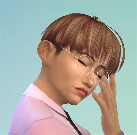 My Sims 4 Taehyung By Shinomoba On Deviantart