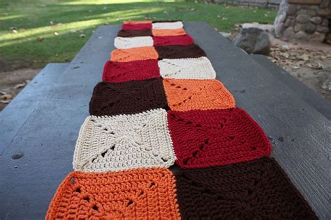 Fall Table Runner Pattern By Sunsandstitch Fall Table Runners Fall