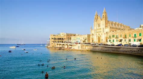 Balluta Bay Malta Attraction Au