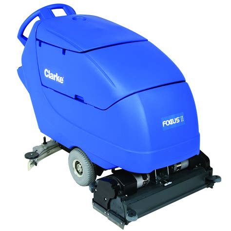 Battery Operated Automatic Floor Scrubber Clarke Focus Ii 28 Disc