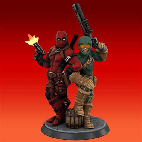 Deadpool And Bob Agent Of Hydra Just Chilling Like Bros Rheroforgeminis